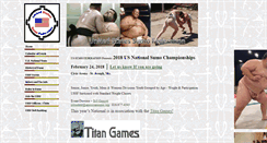 Desktop Screenshot of americansumo.org