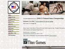 Tablet Screenshot of americansumo.org